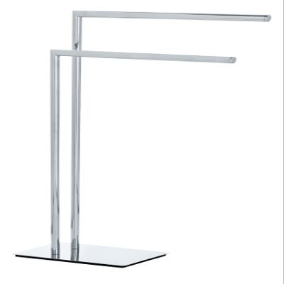 WENKO Recco Freestanding Towel Stand, Chrome