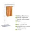 WENKO Recco Freestanding Towel Stand, Chrome view 3