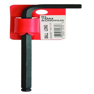 Bondhus 15774 Metric Long Ball-End Hex Key with Code Bar System