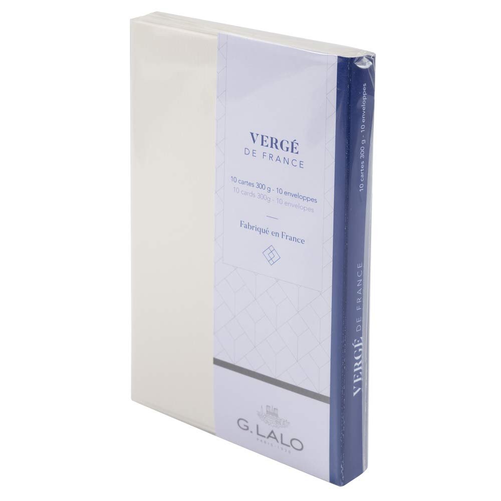 G.Lalo Verg de France Card Set, 10 Cards and 10 Envelopes