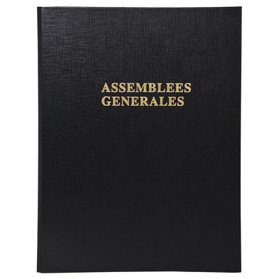 A4 Register Binder, 4 Rings, with Refill (5419E) – General Meeting Minutes