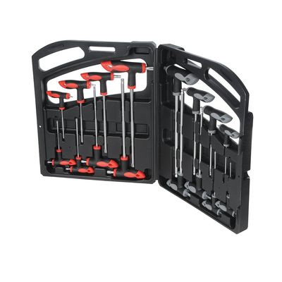 Silverline 250028 T-Handle Hex Key Set, 16-Piece