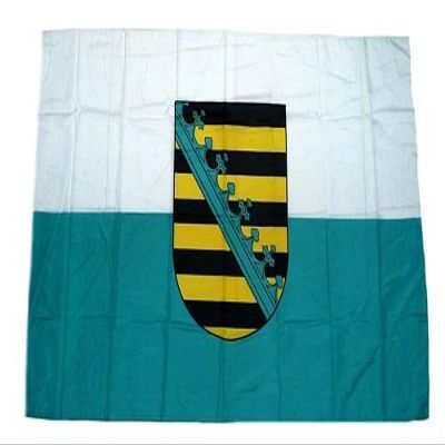 Saxony Stick Flag, NEW, 30 x 45 cm