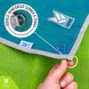 CGear Sand-Free Multimat, Blue/Lime Green, Large (3.05 m x 3.05 m, 4.1 kg) view 4