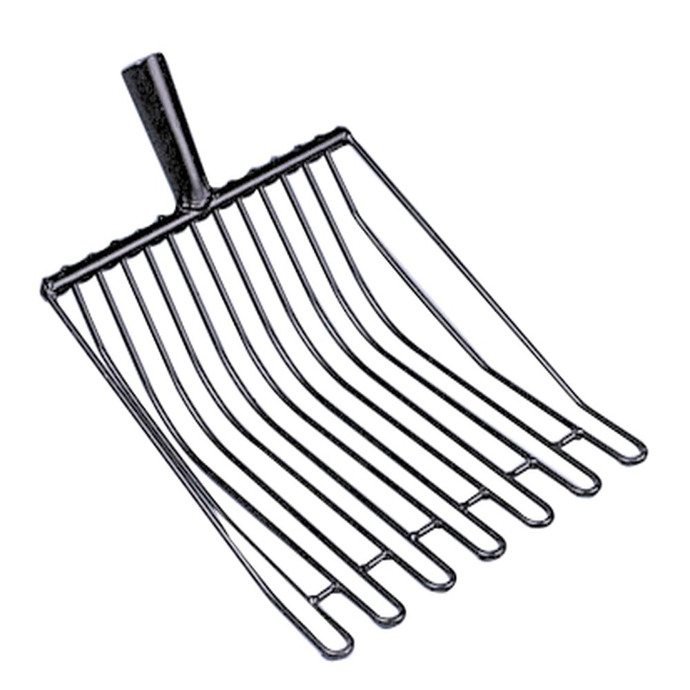 Potato Wire Fork with Socket, 14 Tines, 37 x 32 cm, Without Handle