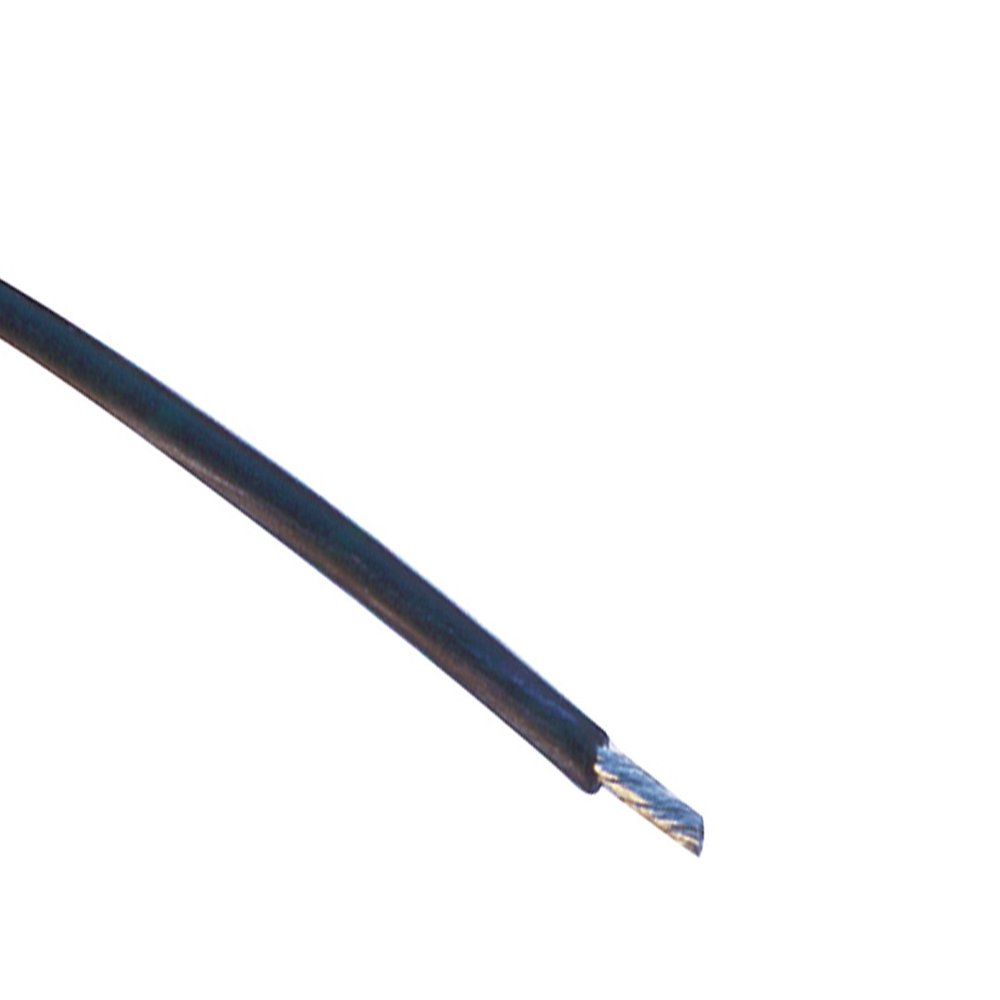 JAMARA 99960 - Silicone Cable 4.0 mm, 100 m, Black