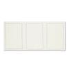 10 White 3-Panel Accordion Photo Mounts with Gold Border, for 13 x 18 cm Photos view 1