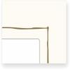 10 White 3-Panel Accordion Photo Mounts with Gold Border, for 13 x 18 cm Photos view 3