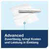 Tork 205630 Elevation Waste Bin Lid, White, Soft Close view 2