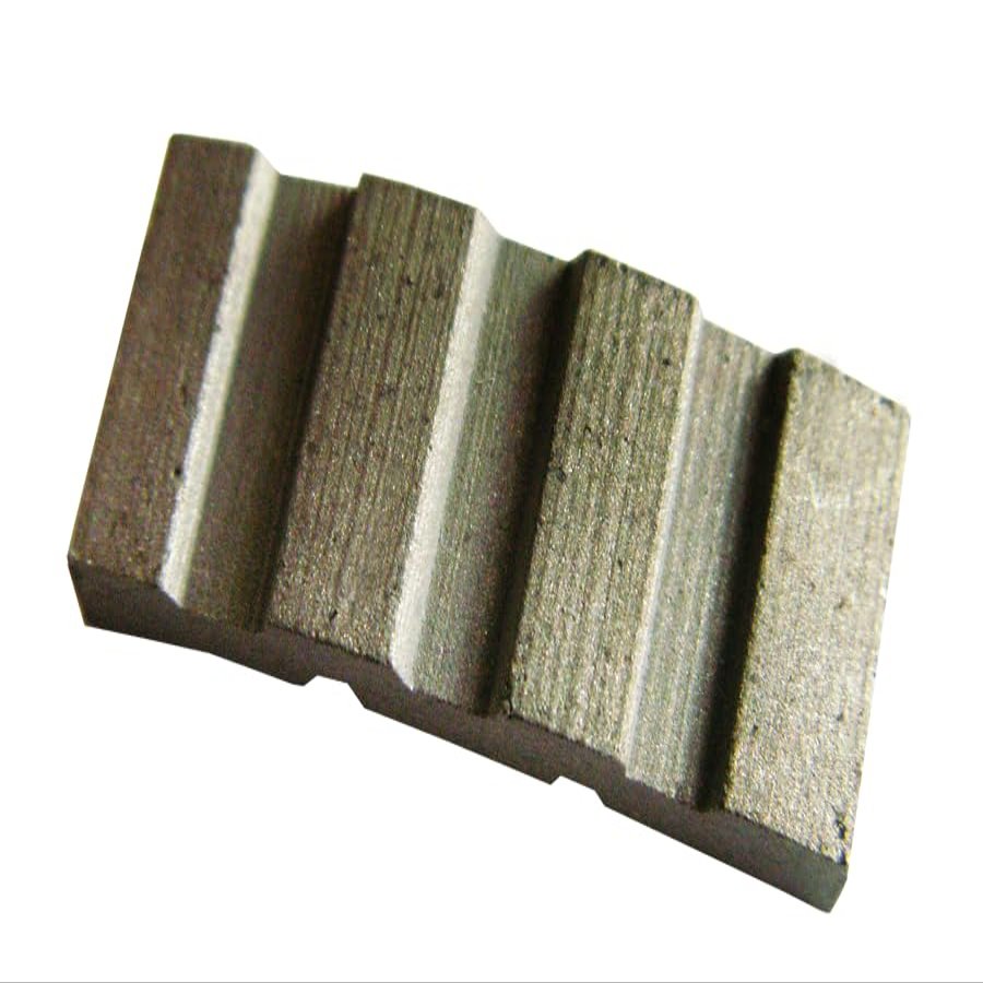 TURBO Diamond Segments for Core Drill Bits, for Brazing, 10 mm High, 225 mm