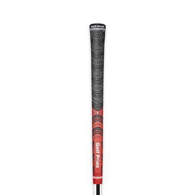 Golf Pride Men's Multi-Compound Cord Grips, Black/Red, M, RE34-001