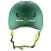 Triple 8 Brainsaver Dual-Certified Helmet, Green, L/XL, 1351000025 view 4