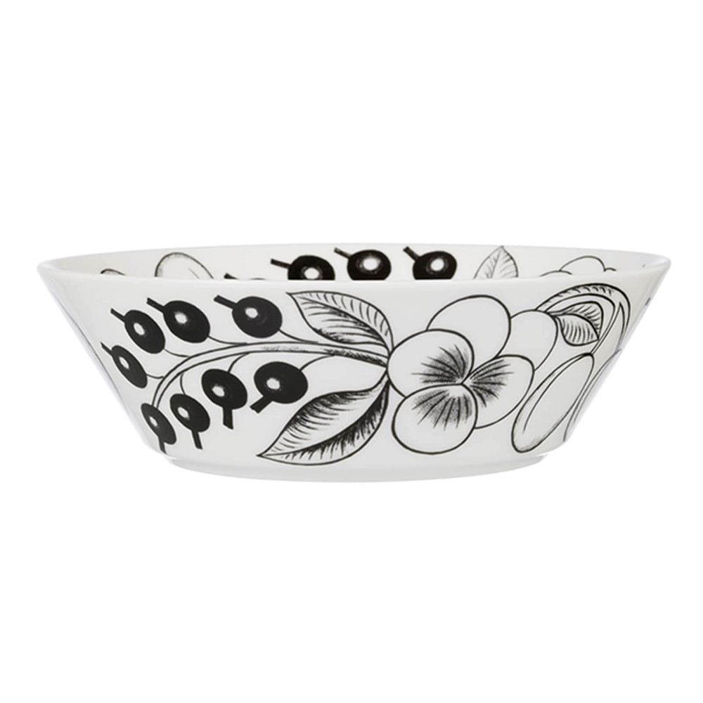 ARABIA Paratiisi Paratisshi Bowl, 17 cm, Black (Japan Import)