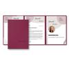 5 Lemani IMAGE 3-Part Application Folders, Bordeaux, with 2 Clamping Rails view 1