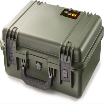 PELI iM2300 Protective Case for Cameras, Drones and Audio Recorders, 20 L, Foam, Olive Green