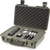 PELI iM2300 Protective Case for Cameras, Drones and Audio Recorders, 20 L, Foam, Olive Green view 2