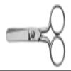 nippes Solingen Pocket Scissors, 10 cm, Rounded Tip view 1