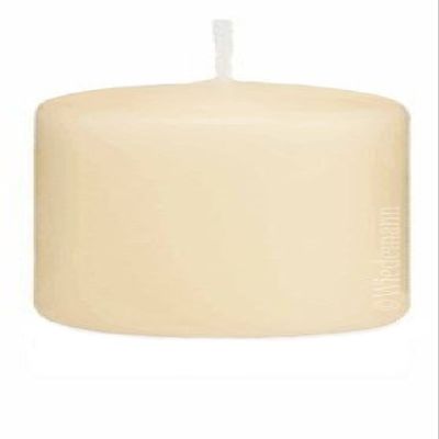 Pillar Candle 80er FK 73 BISQUIT 07, H150mm, 80mm, approx. 69-hour burn time