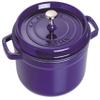 STAUB Cocotte Round Cast-Iron Dutch Oven, 24 cm, 3.8 L, Dark Blue view 1