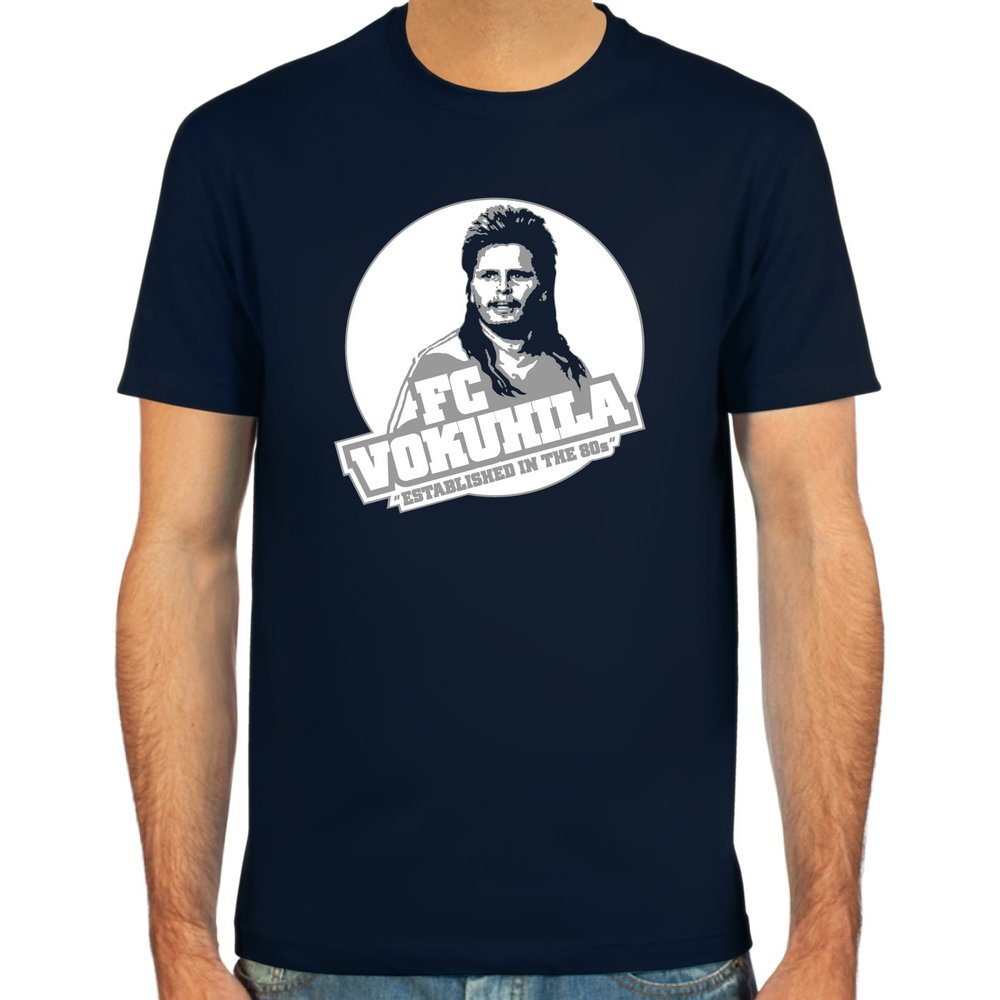 SpielRaum Mike Werner FC Vokuhila T-Shirt, Retro Soccer Cult