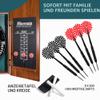 Harrows Pros Choice Dartboard Set with Cabinet, Scoreboard & 6 Darts view 2