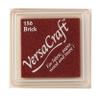 Tsukineko VersaCraft VKS-156 Fabric Ink Pad, 25 x 25 mm Cube, Brick Red view 1