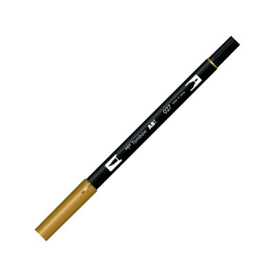Tombow ABT-027 Dual Brush Pen, Dark Ochre