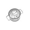 Schulte-Ufer Wega Roasting Pot, Stainless Steel, 16 cm, Silver view 2