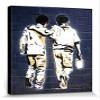 1art1 Graffiti Friends Canvas Print on Stretcher Frame, 40 x 30 cm view 1