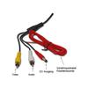 Carmedien 5 m Detachable Reversing Camera Connection Cable with Mini Plug and RCA view 3