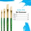 Natural Bristle Real Value Brush Set, 4-Piece view 3