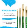 Natural Bristle Real Value Brush Set, 4-Piece view 4