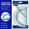 Helix Professional 180° Swing-Arm Protractor, Assorted view 3