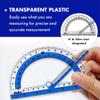 Helix Professional 180° Swing-Arm Protractor, Assorted view 4