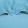 CelinaTex High-Line Kids Fitted Sheet, 60 x 120–70 x 140 cm, Light Blue, Mako Cotton Jersey, 180 g/m² view 3