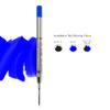 Monteverde P442BU Ceramic Gel Refill, Parker Compatible, Blue view 4
