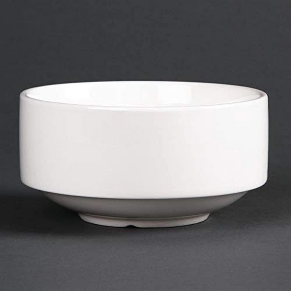 Olympia Lumina Unhandled Stacking Soup Bowl - 14 oz (Box of 6)