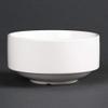 Olympia Lumina Unhandled Stacking Soup Bowl - 14 oz (Box of 6) view 1