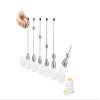 Take2 Germany Clack 99004/29 Egg Topper – Stainless Steel with Ceramic Egg, Good Morning Design, Silver view 2