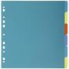 Exacompta 2706E Premium A4 Dividers, 25-Pack, 6-Part, Recycled PP view 2