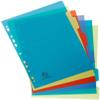 Exacompta 2706E Premium A4 Dividers, 25-Pack, 6-Part, Recycled PP view 3