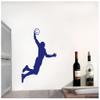 Samunshi Basketball Slam Dunk Wall Decal, 52 x 65 cm, Hazelnut Brown view 2