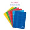 Clairefontaine 3791C Notebook, 17 x 22 cm, 16 Sheets, 90 gsm, French Ruling, Stitched, Assorted Colors, 1 Count view 2