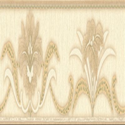 Satin Floral Border with Exclusive Flowers