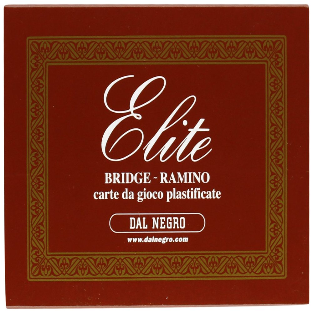 Dal Negro 30102 Bridge Elite Double Deck Playing Cards