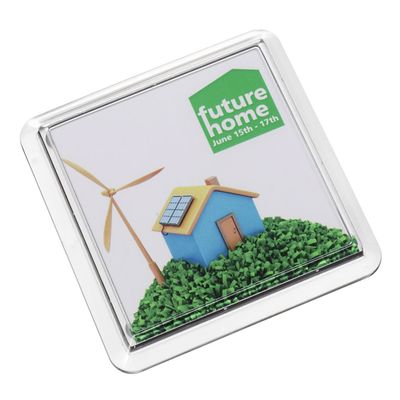 Xerox 003R98877 Customizable Coasters, 8 x 8 cm, 200-Pack, Clear