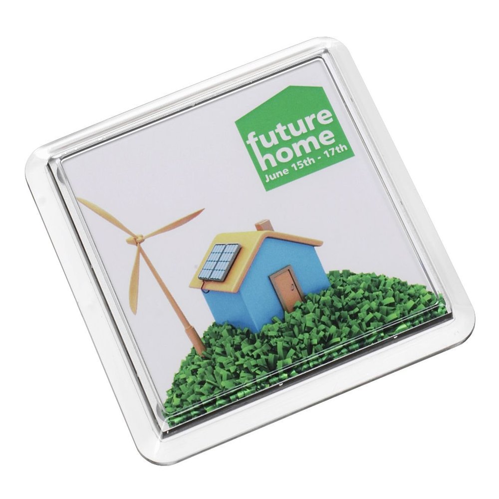 Xerox 003R98877 Customizable Coasters, 8 x 8 cm, 200-Pack, Clear