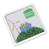 Xerox 003R98877 Customizable Coasters, 8 x 8 cm, 200-Pack, Clear view 1