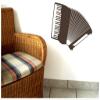 Samunshi Accordion Wall Decal 40 x 28 cm, Light Red view 3