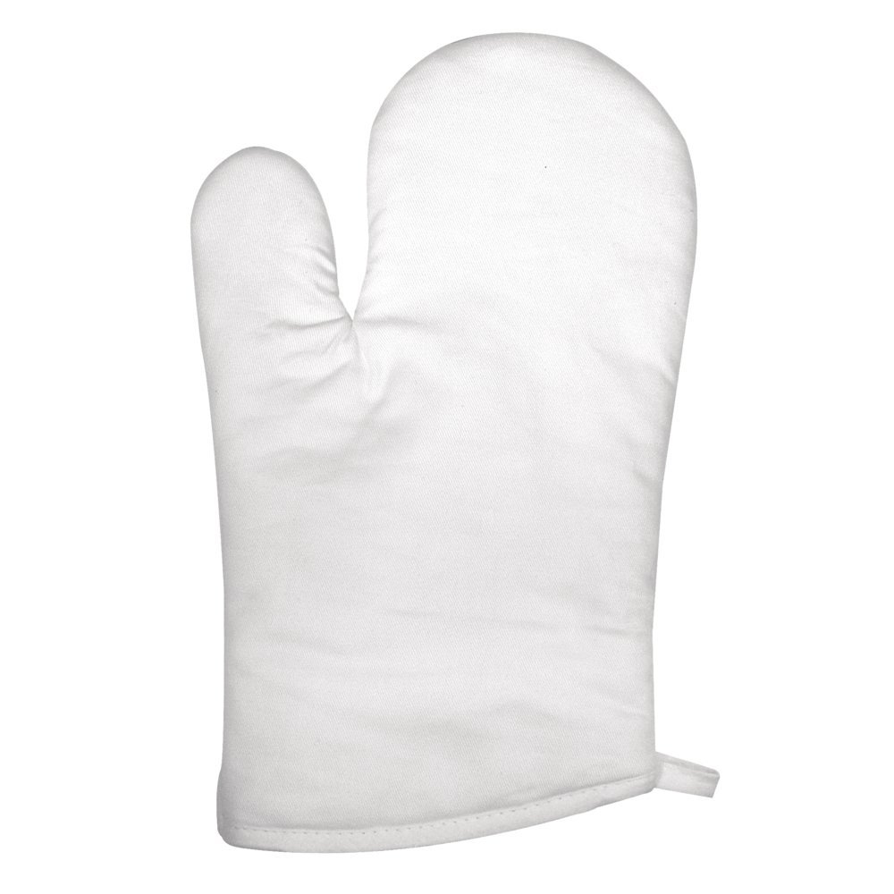 Rayher 3833800 Oven Mitt, White, 28 x 16 cm, 1 Piece